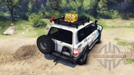 Toyota Land Cruiser 105 pour Spin Tires
