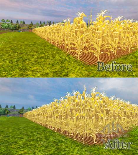 L'augmentation du rendement de maïs pour Farming Simulator 2013