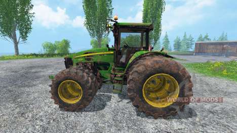 John Deere 7930 FL v2.0 dirt pour Farming Simulator 2015