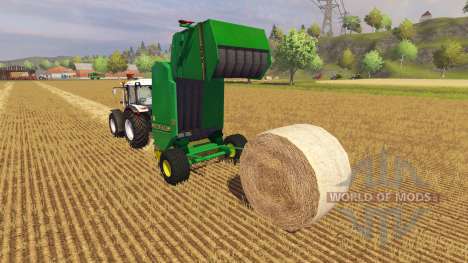 Ballenpresse John Deere 590 v2.0 für Farming Simulator 2013