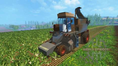 Zucker Rübenroder KS-6B Schmutz für Farming Simulator 2015