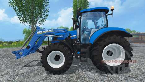 New Holland T6.160 Ohne Glanz für Farming Simulator 2015