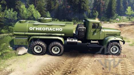 KrAZ-255B AC 8.5 Inflammable v2.7 pour Spin Tires