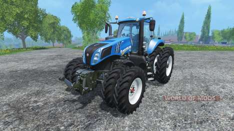 New Holland T8.320 dualrow pour Farming Simulator 2015