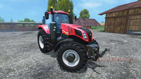 New Holland T8.485 2014 Red Power Plus v1.2 für Farming Simulator 2015