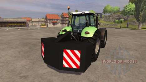Contrepoids arrière pour Farming Simulator 2013