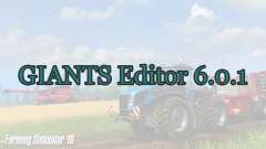 GIANTS Editor 6.0.1 pour Farming Simulator 2015