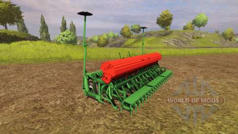 La combinaison avec un planteur cultivateur pour Farming Simulator 2013