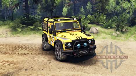 Land Rover Defender 90 v2.0 pour Spin Tires