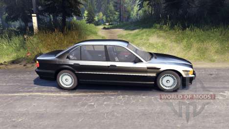 BMW 750Li E38 pour Spin Tires