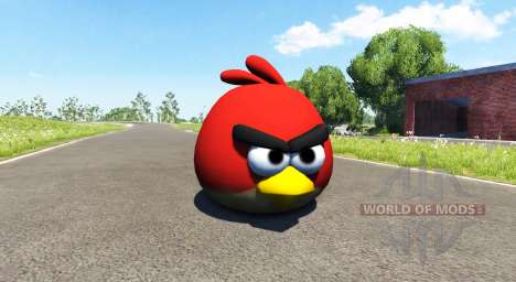 Roter Vogel (rot) Angly Vogel für BeamNG Drive