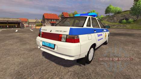 VAZ 2110 Polizei für Farming Simulator 2013