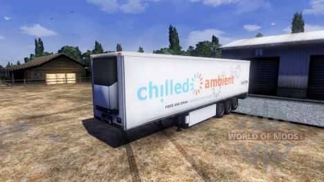Pak-Lackierungen Anhänger für Euro Truck Simulator 2