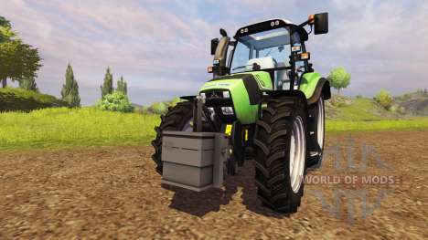 Contrairement à 900 kg pour Farming Simulator 2013