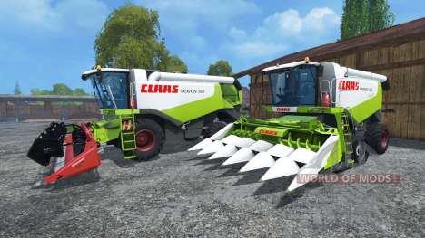 CLAAS Lexion 550 и 560TT für Farming Simulator 2015