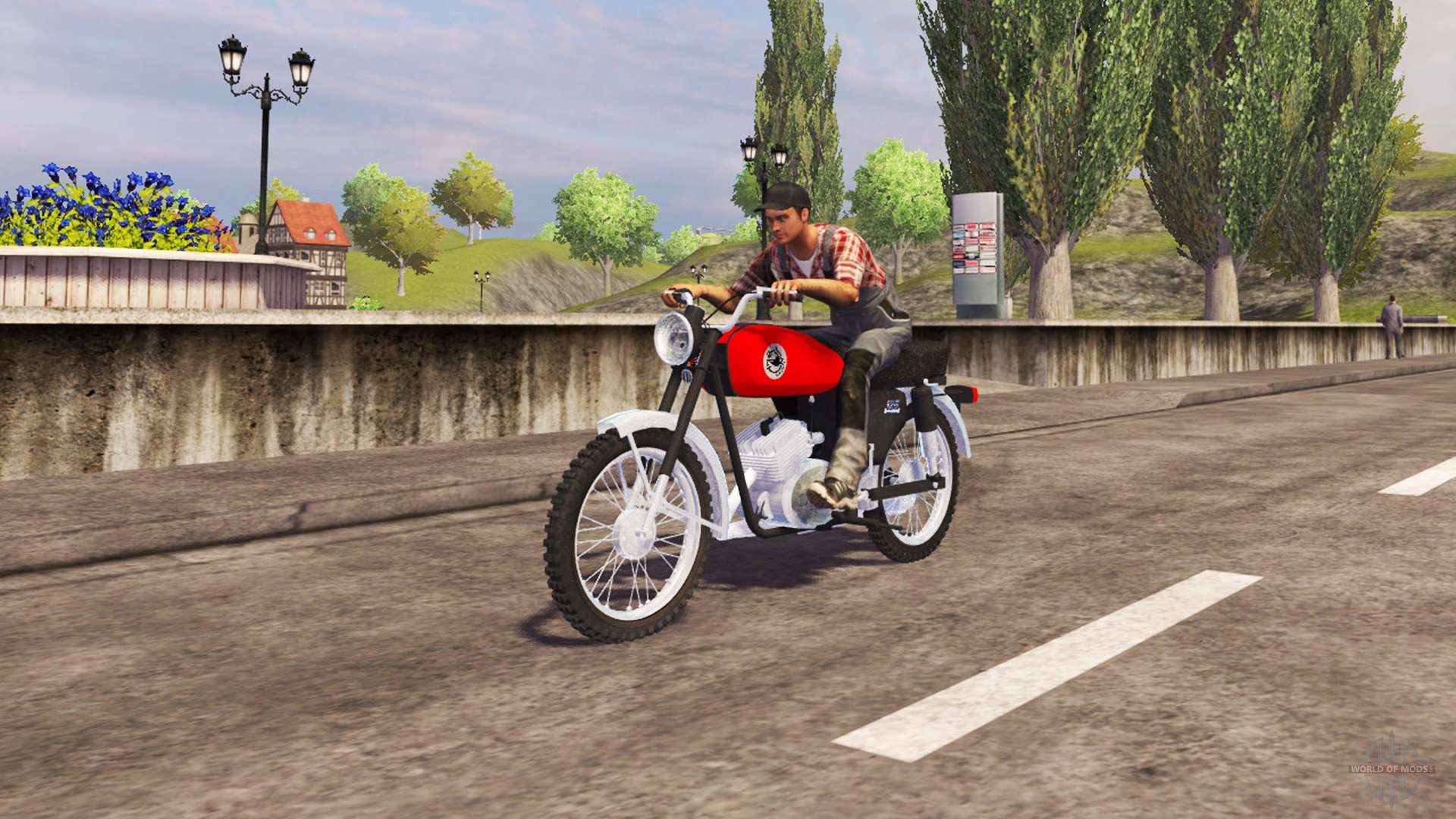 Симулятор мотоцикла мод. Moto Mods.