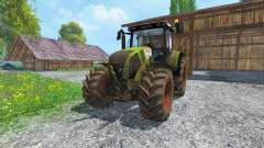 CLAAS Axion 820 v4.0 dirt pour Farming Simulator 2015