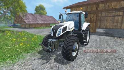 New Holland T8.435 Ultra White v1.3 pour Farming Simulator 2015