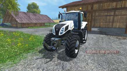 New Holland T8.435 Ultra White pour Farming Simulator 2015