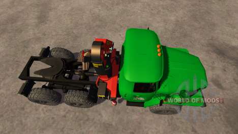 Oural-5557 grue vert pour Farming Simulator 2013