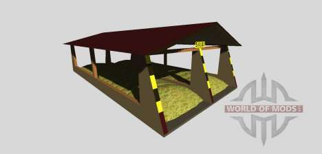 Silage Grube mit einem Baldachin v2.0 für Farming Simulator 2013