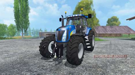 New Holland T8020 Maulwurf Edition pour Farming Simulator 2015