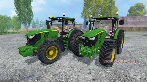 John Deere 6170R and 6210R v2.0 pour Farming Simulator 2015