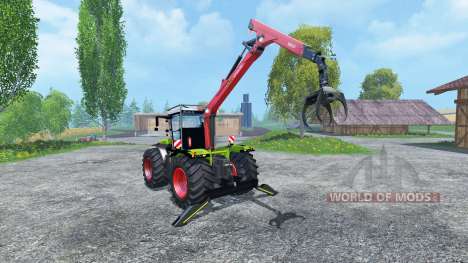 CLAAS Xerion 5000 Forest Edition pour Farming Simulator 2015