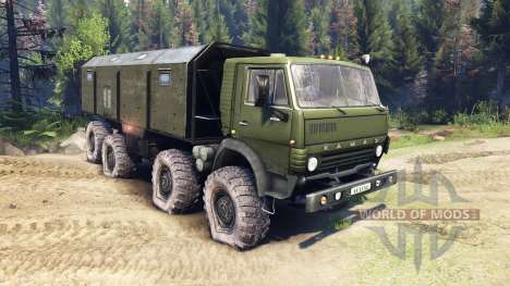 KamAZ-6350 Mustang 1998 pour Spin Tires