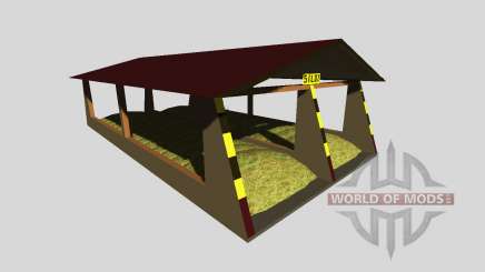 Silage Grube mit einem Baldachin v2.0 für Farming Simulator 2013