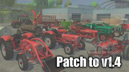 Patch pour la version 1.4 pour Farming Simulator 2013