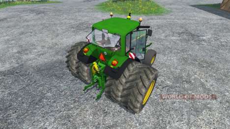 John Deere 6130 2WD v2.0 pour Farming Simulator 2015