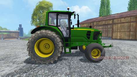 John Deere 6130 2WD v2.0 pour Farming Simulator 2015