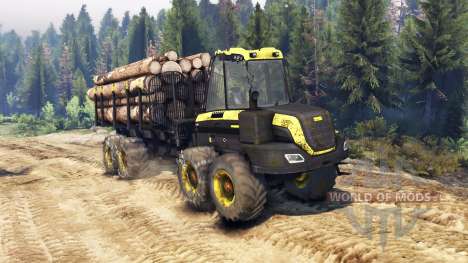 PONSSE Buffalo 8x8 AT pour Spin Tires