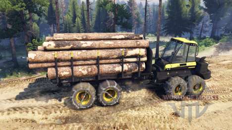 PONSSE Buffalo 8x8 AT pour Spin Tires