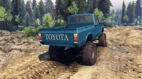 Toyota Hilux Truggy 1981 v1.1 blue pour Spin Tires