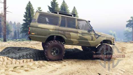 Toyota Land Cruiser 60 pour Spin Tires