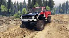 Toyota Hilux Truggy 1981 v1.1 rigid industries pour Spin Tires