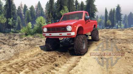 Toyota Hilux Truggy 1981 v1.1 red pour Spin Tires