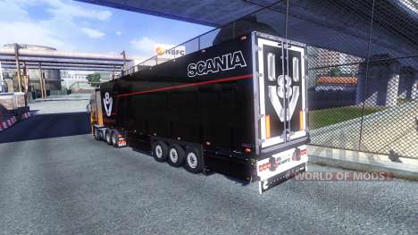 Couleur Schmitz Scania V8 pour semi-remorque pour Euro Truck Simulator 2