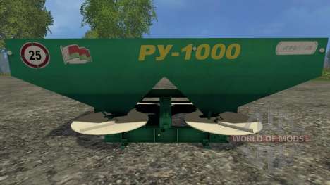 RU-1000 pour Farming Simulator 2015