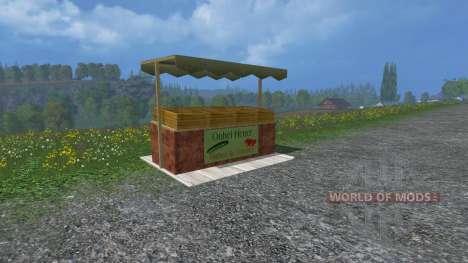 Les serres pour les tomates et les concombres pour Farming Simulator 2015