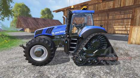 New Holland T8.435 with 200 km-h v1.1 pour Farming Simulator 2015