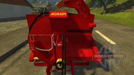 Pailleuse Agram Jet de paille pour Farming Simulator 2013