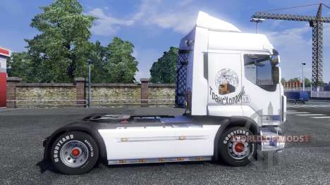 Sreen Schwellenwertbestimmung auf Traktor Renaul für Euro Truck Simulator 2