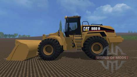 Cat 980H AWS v3 pour Farming Simulator 2015