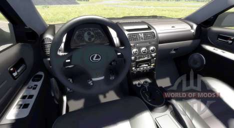 Lexus IS300 für BeamNG Drive