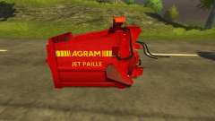 Pailleuse Agram Jet de paille pour Farming Simulator 2013