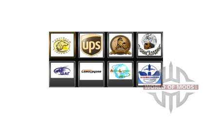 Des logos de la société pour le conducteur pour Euro Truck Simulator 2