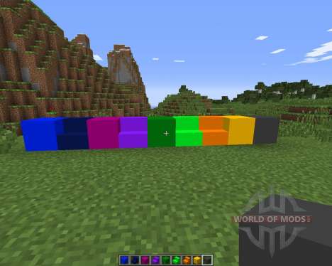 Color Blocks pour Minecraft